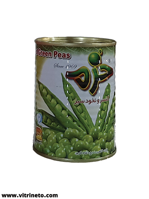 کنسرو نخود سبز خرم 350 گرم